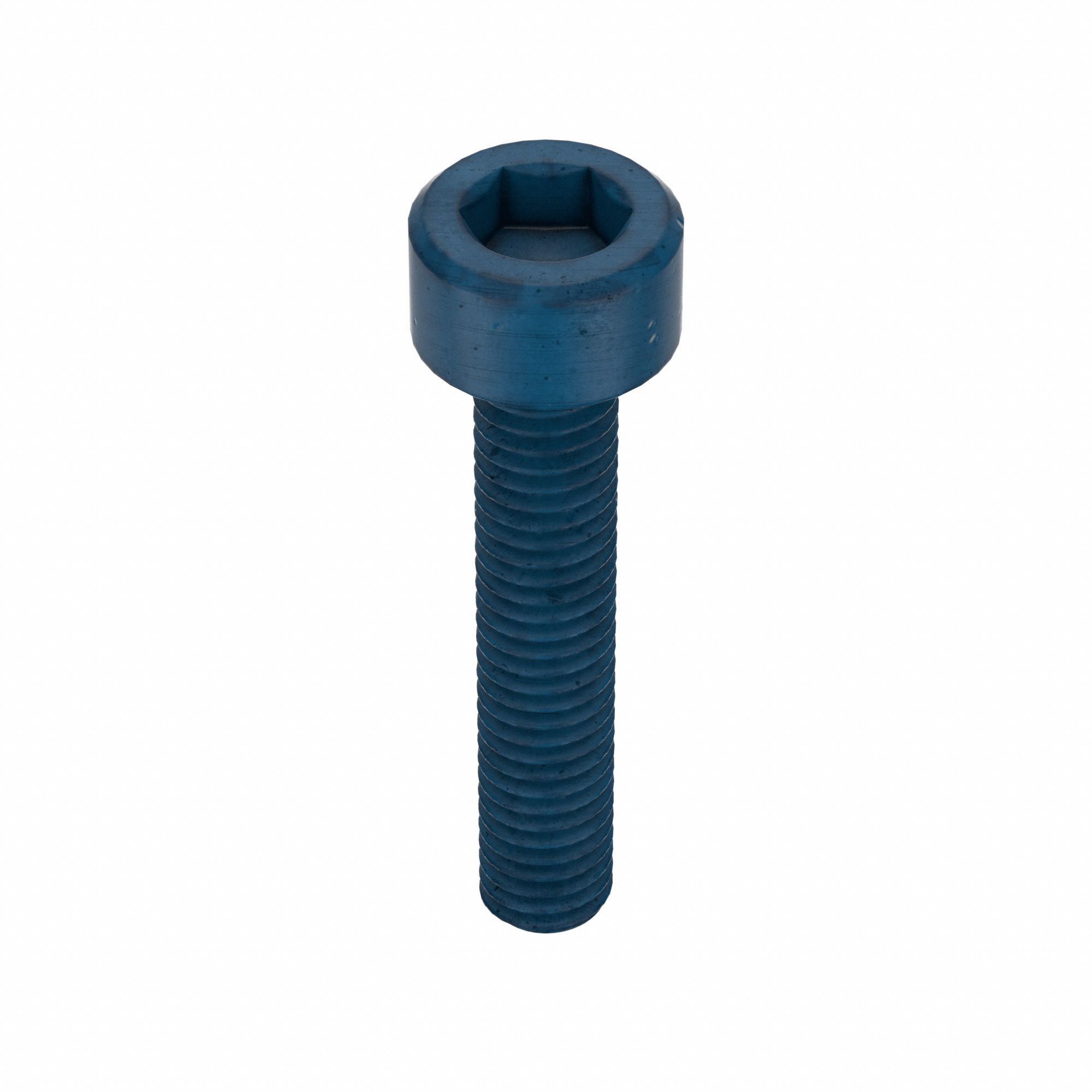 Socket Head Cap Screw: M3x0.50 Thread Size, 16 mm Lg, Std, Blue Phosphate, Alloy Steel, 50 PK