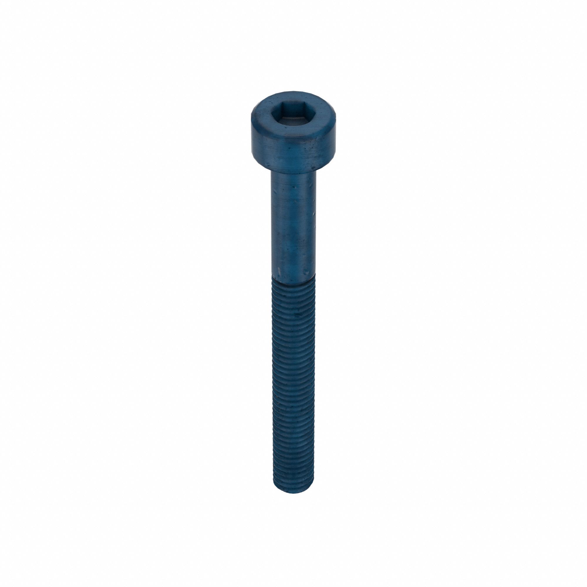 Socket Head Cap Screw: M3x0.50 Thread Size, 30 mm Lg, Std, Blue Phosphate, Alloy Steel, 50 PK