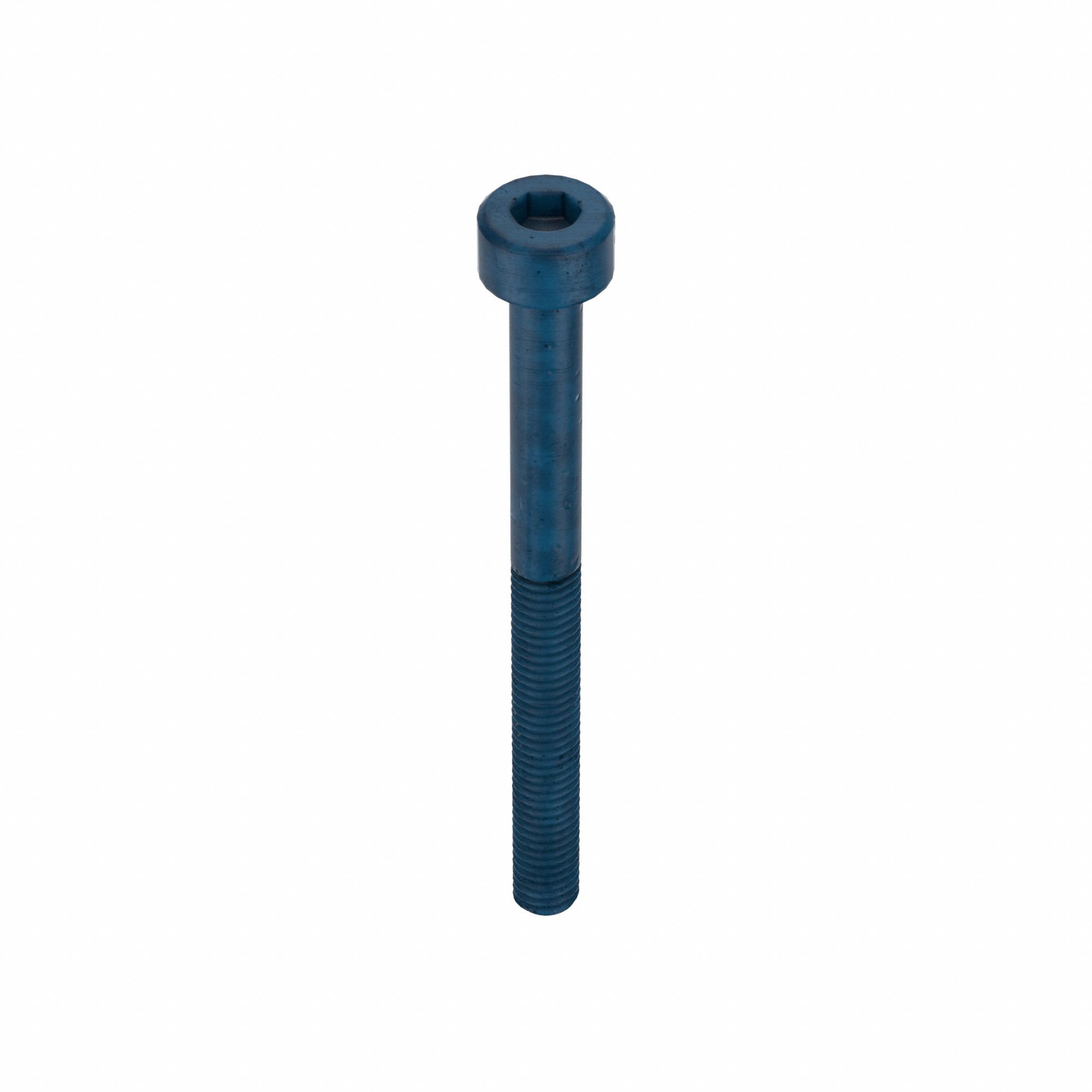 Socket Head Cap Screw: M3x0.50 Thread Size, 35 mm Lg, Std, Blue Phosphate, Alloy Steel, 50 PK
