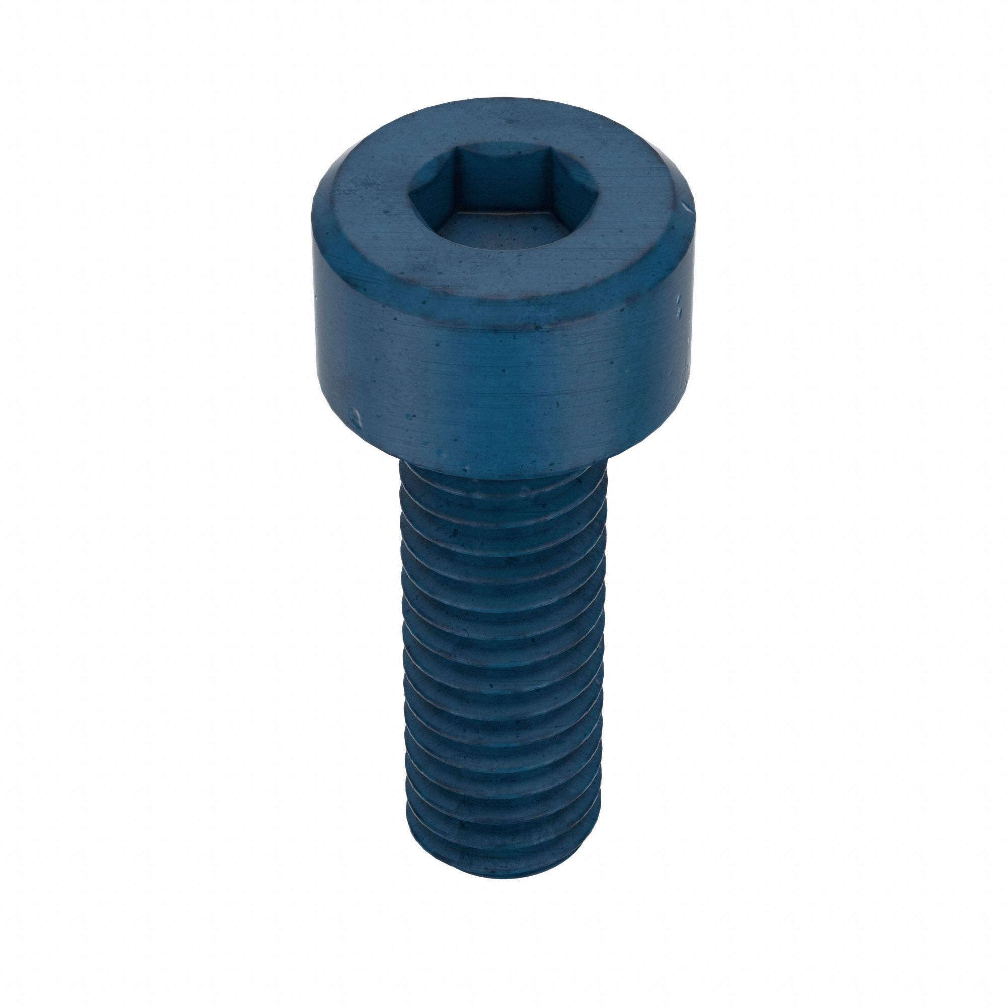 VIS D'ASS. À SIX PANS CREUX,M4-0,7,12MM LO,STD,PHOSPHATE BLEU,ACIER,TÊTE 4MM H,50PQ