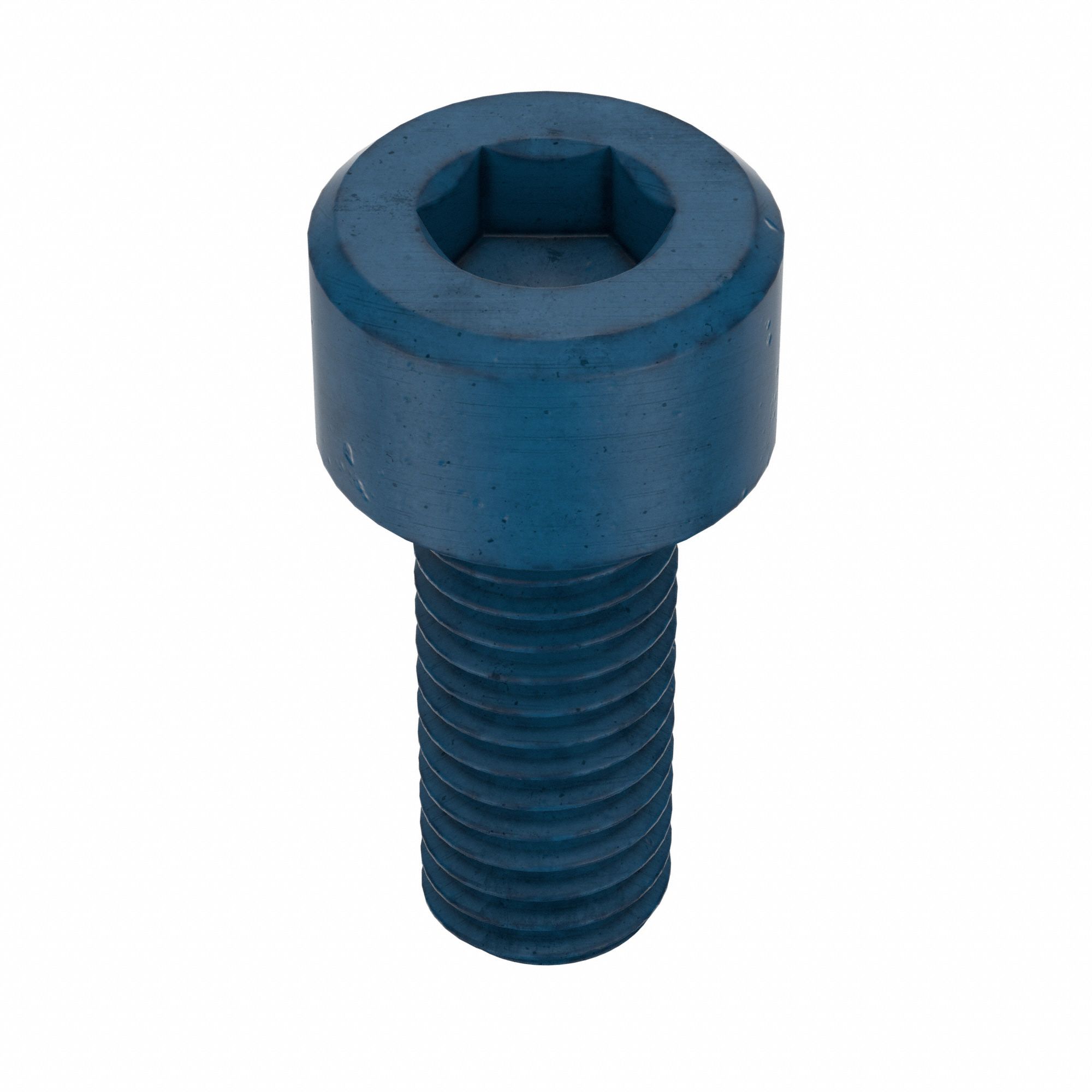 Socket Head Cap Screw: M5x0.80 Thread Size, 12 mm Lg, Std, Blue Phosphate, Alloy Steel, 100 PK