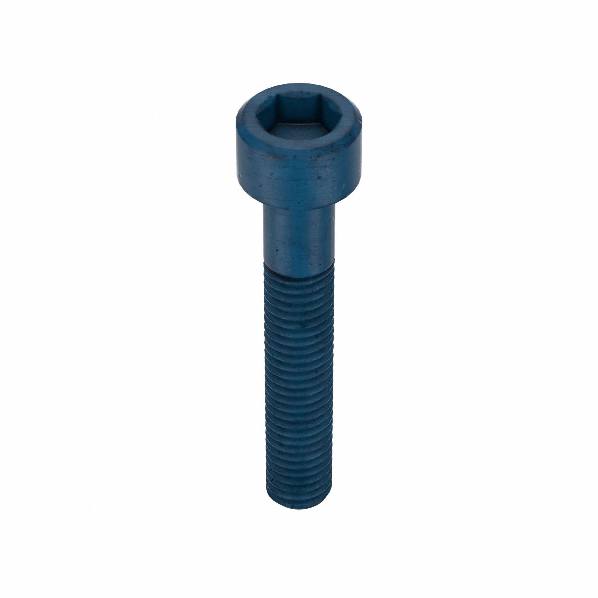 Socket Head Cap Screw: M5x0.80 Thread Size, 30 mm Lg, Std, Blue Phosphate, Alloy Steel, 50 PK