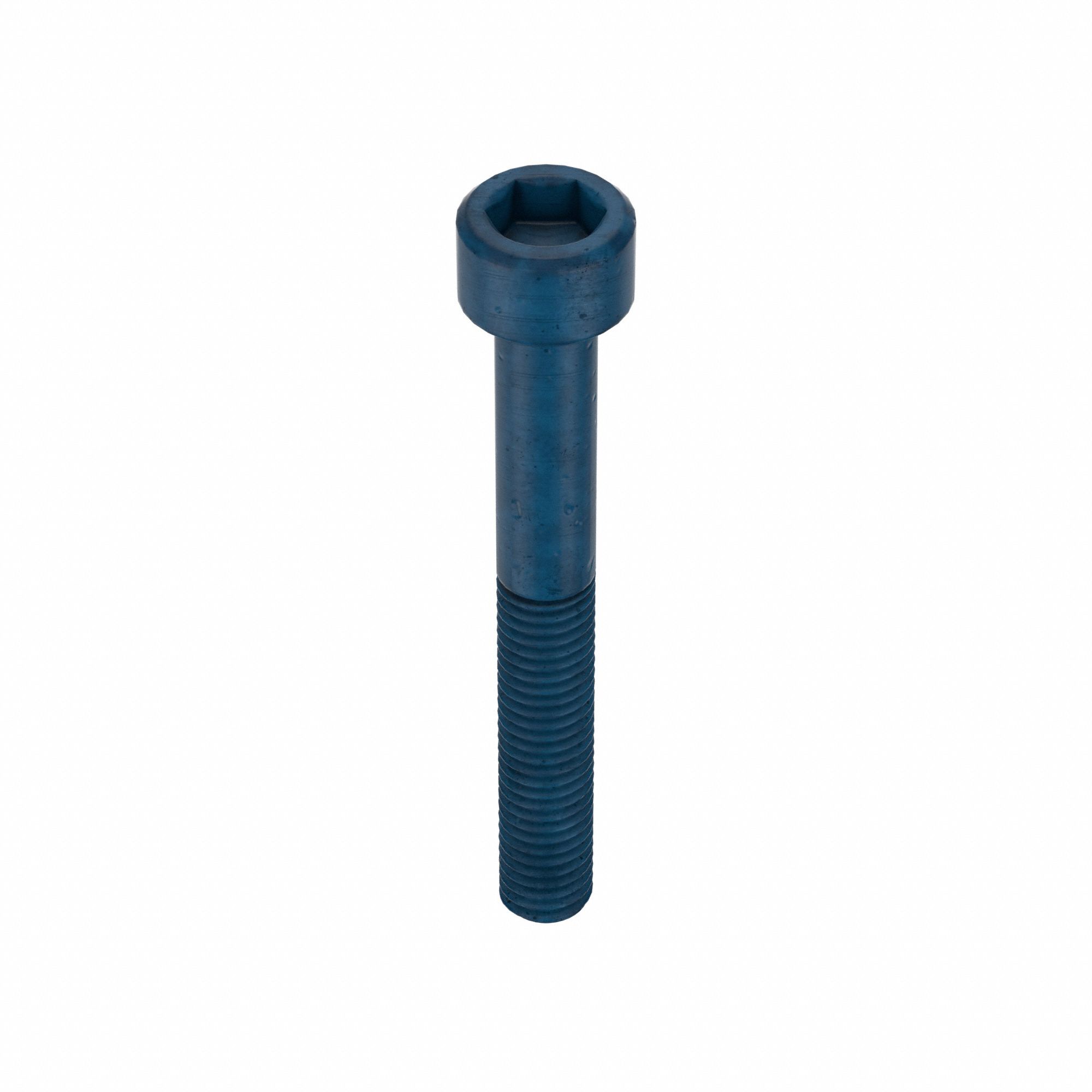 Socket Head Cap Screw: M5x0.80 Thread Size, 40 mm Lg, Std, Blue Phosphate, Alloy Steel, 50 PK