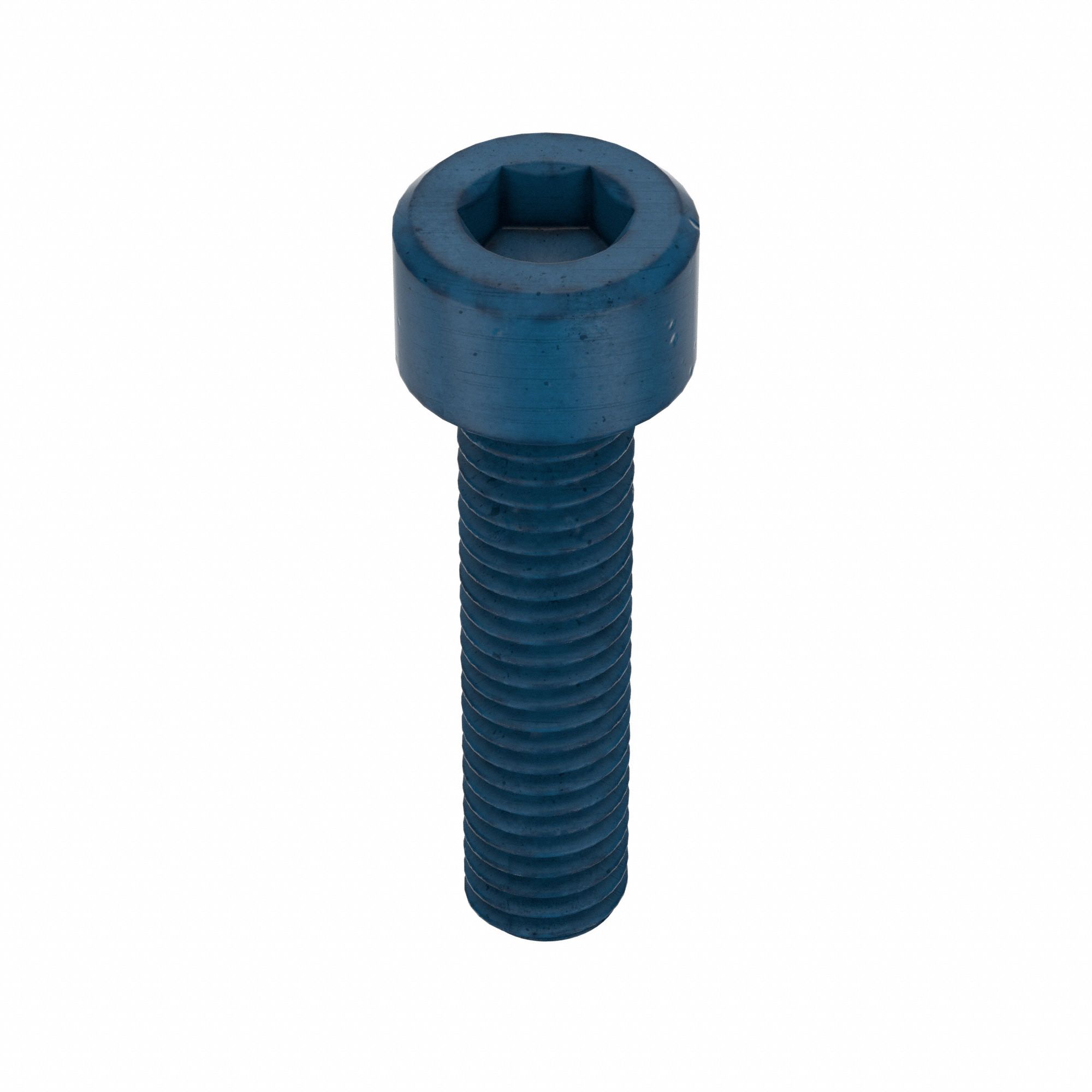 Socket Head Cap Screw: M6x1.00 Thread Size, 25 mm Lg, Std, Blue Phosphate, Alloy Steel, 50 PK