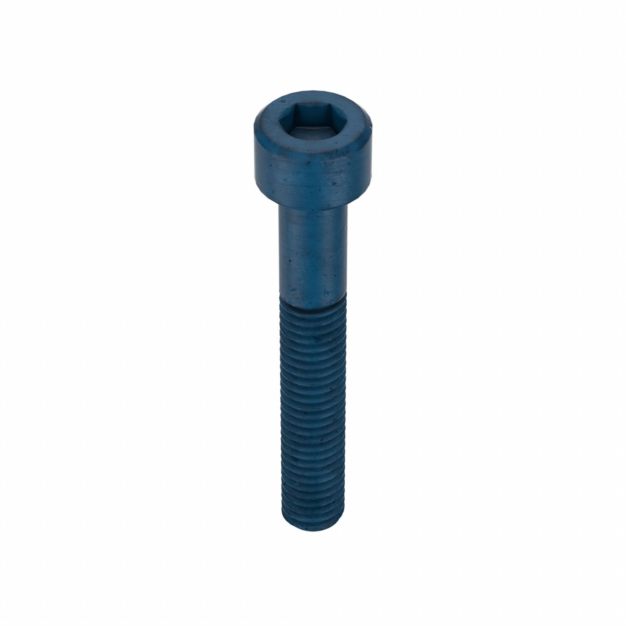 Socket Head Cap Screw: M6x1.00 Thread Size, 40 mm Lg, Std, Blue Phosphate, Alloy Steel, 50 PK