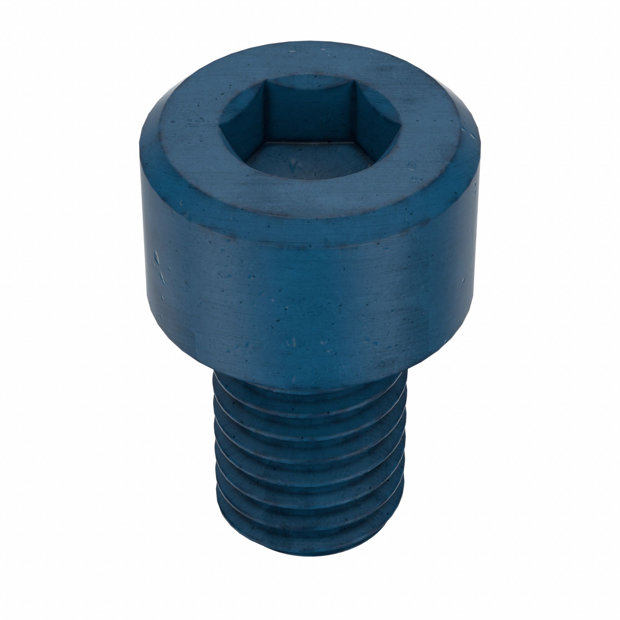 Socket Head Cap Screw: M8x1.25 Thread Size, 12 mm Lg, Std, Blue Phosphate, Alloy Steel, 50 PK