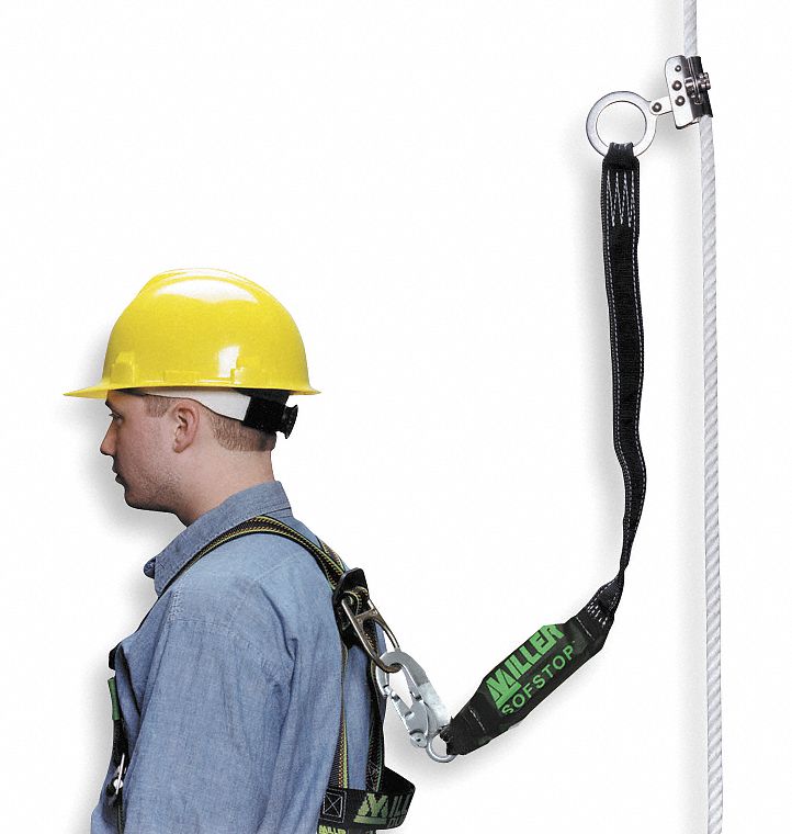 HONEYWELL MILLER Rope Grab, For Rope Size 5/8 in, 3/4 in, For Rope