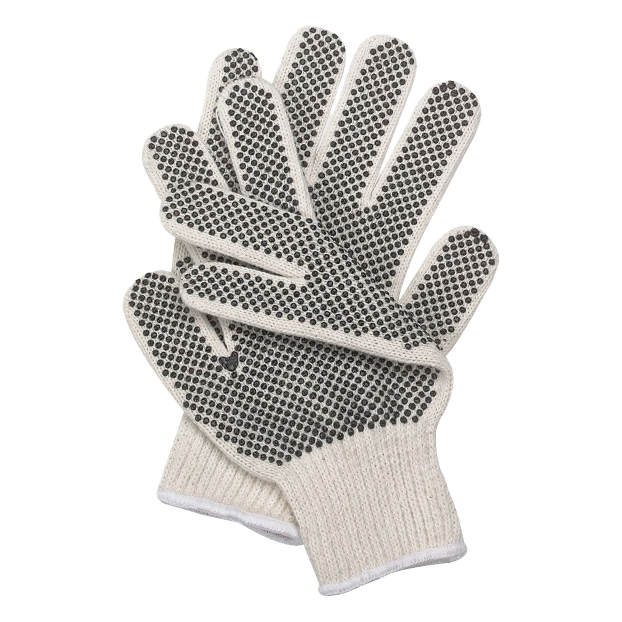 D1772 Knit Gloves Beige XL