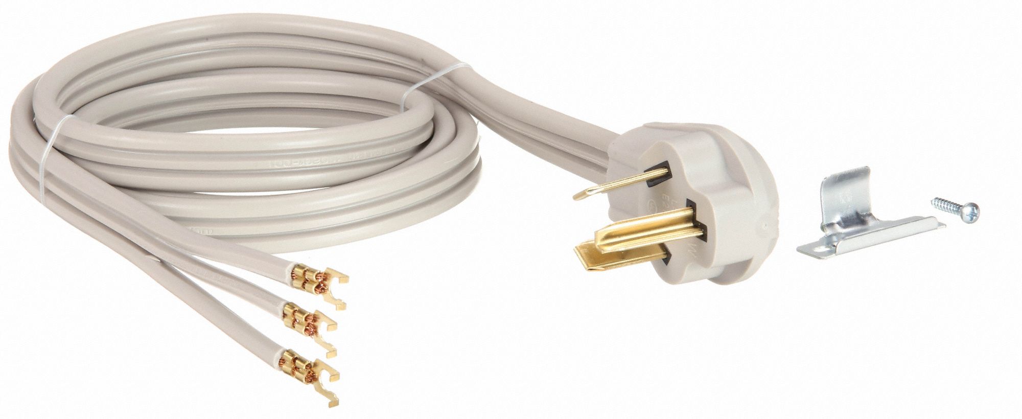 SOUTHWIRE Dryer Power Cord 10 AWG Wire Size, 6 ft Cord Lg, Eyelet, 30