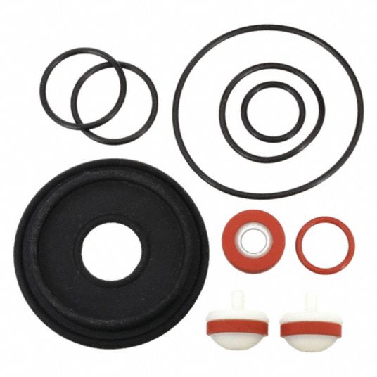 WATTS, Complete Rubber Parts Kit, 1KYE6/6LL73, Backflow Preventer ...