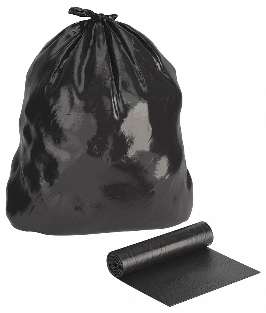 Contractor's Choice Contractor 42-Gallons Black Outdoor Plastic