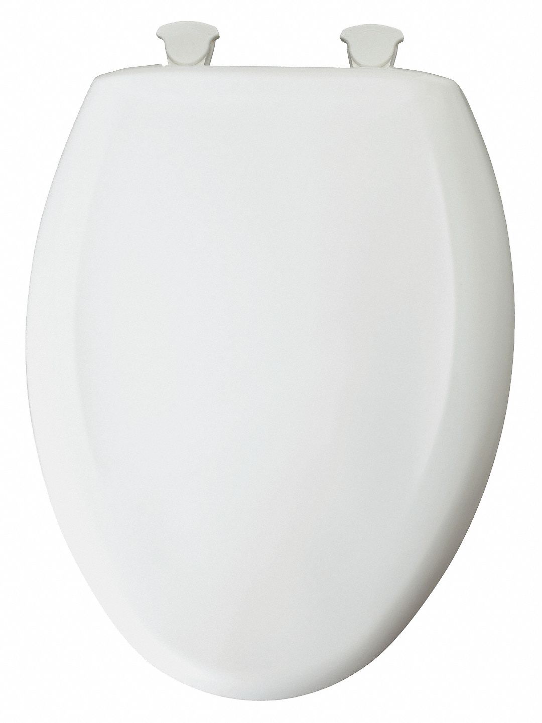 white oval toilet seat