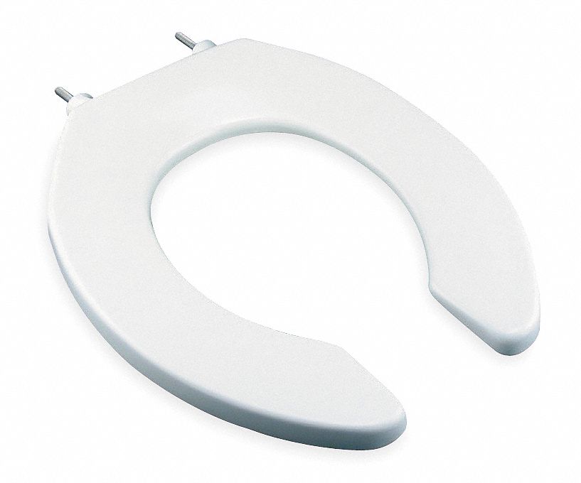 Round Open Front Toilet Seat In White Bemis Ferguson, 45 OFF