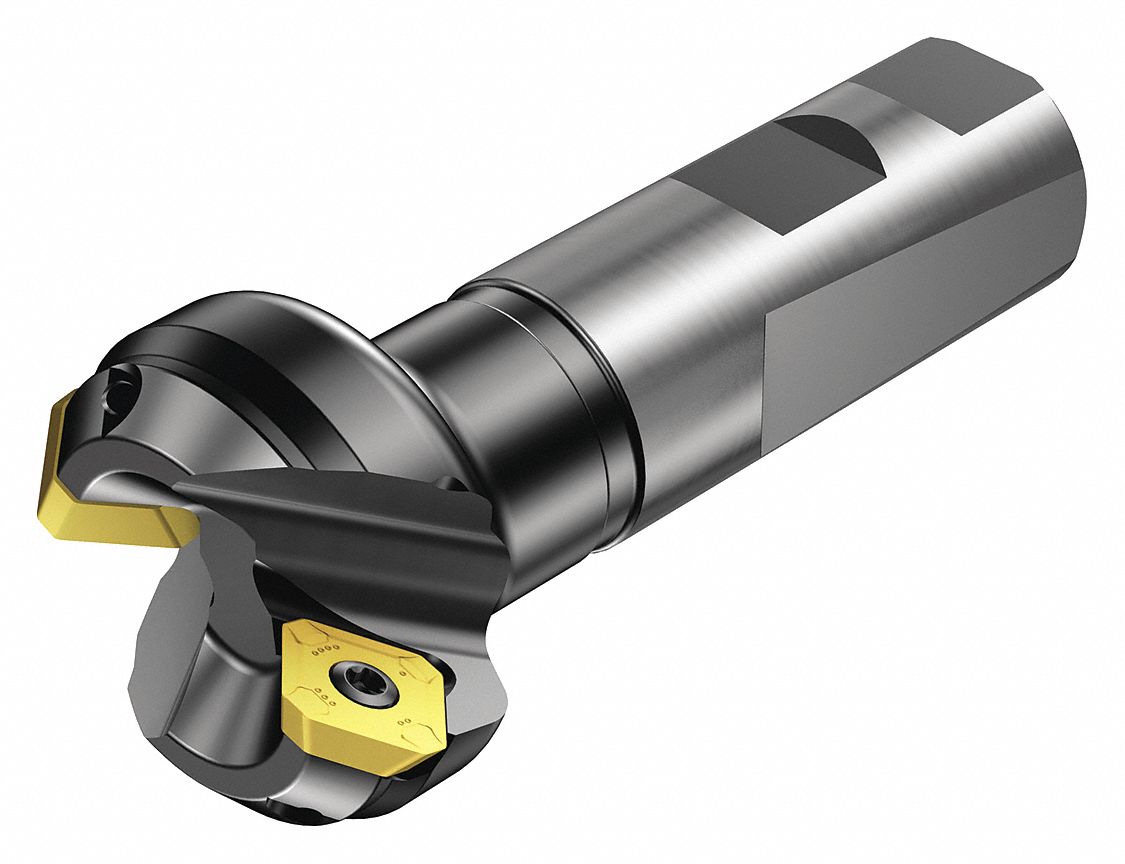 SANDVIK COROMANT Facemill Cutter 45Deg, RA245038MN3212L 5AXH9RA245