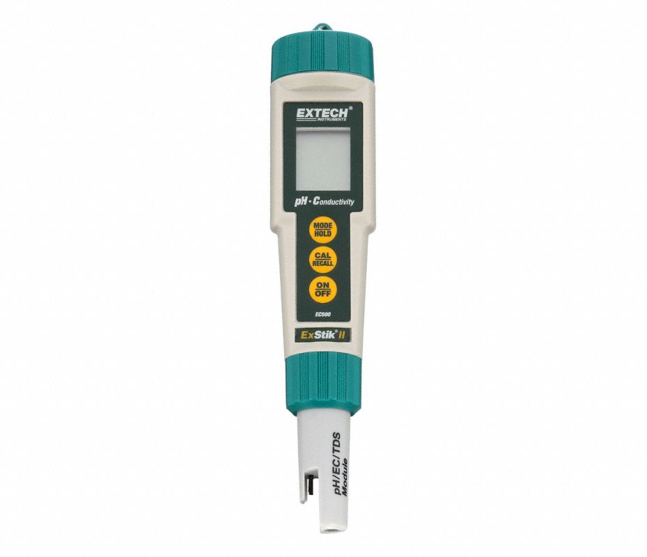 EXTECH Medidor de Prueba , pH/TDS/Conectividad - 5AY46 | EC500 ...