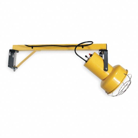 LUMAPRO Incandescent Dock Light, 25 in Arm Length, 150 to 300 Lamp