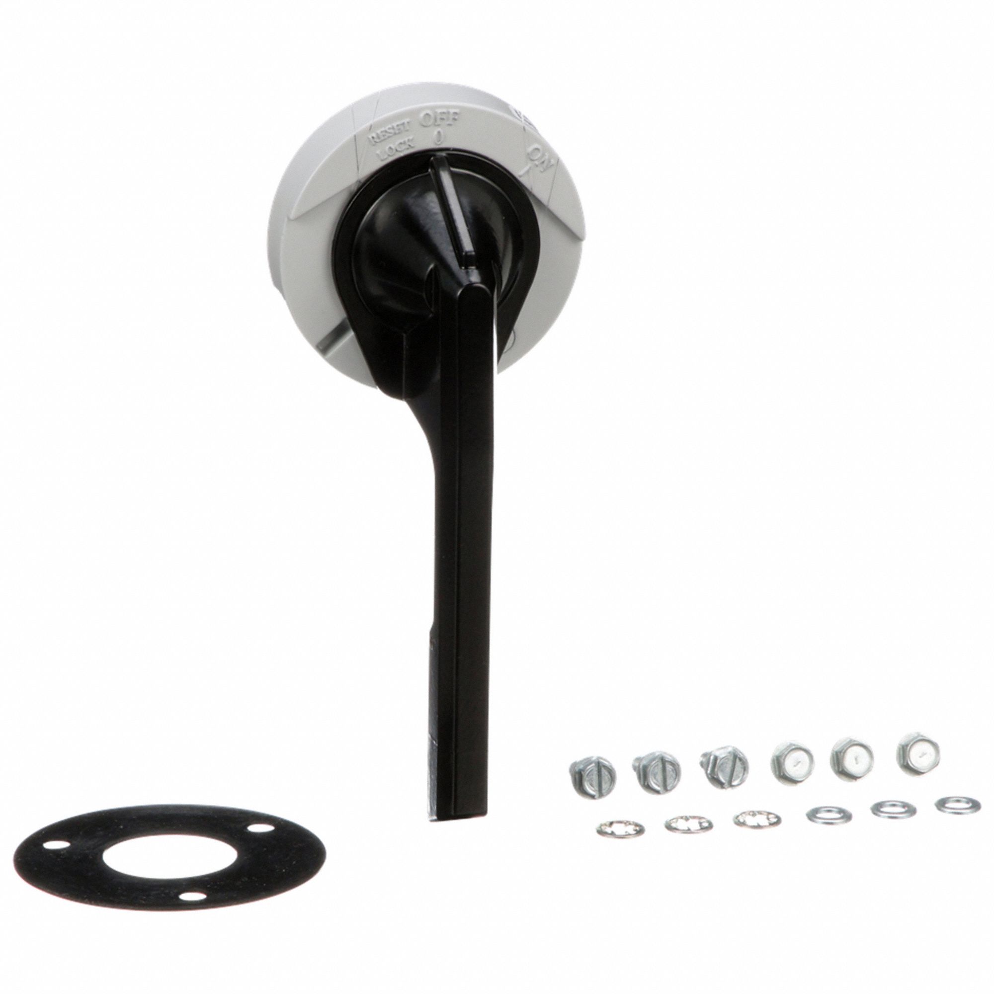 HANDLE ASSEMBLY, 2/3 POLES, 6 IN BLACK HANDLE