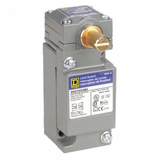 SQUARE D, 2NC/2NO, 10A 600V, Heavy Duty Limit Switch 5B078