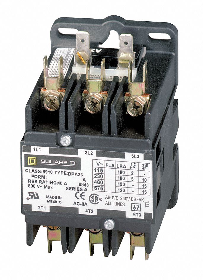 Square D Contactor 8910DPA73 94 Amp 600v for sale online 