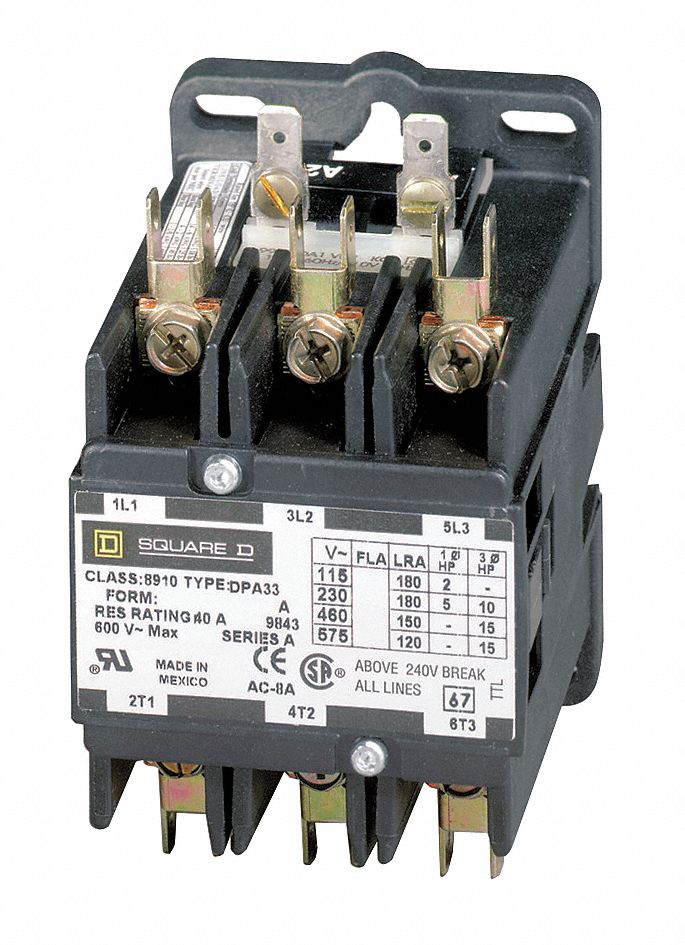 CONTACTOR DE PROPOSITO DEFINIDO - 3POLOS - 220V 30 HP - 8910DPA63V09 -  SCHNEIDER ELECTRICICOEL