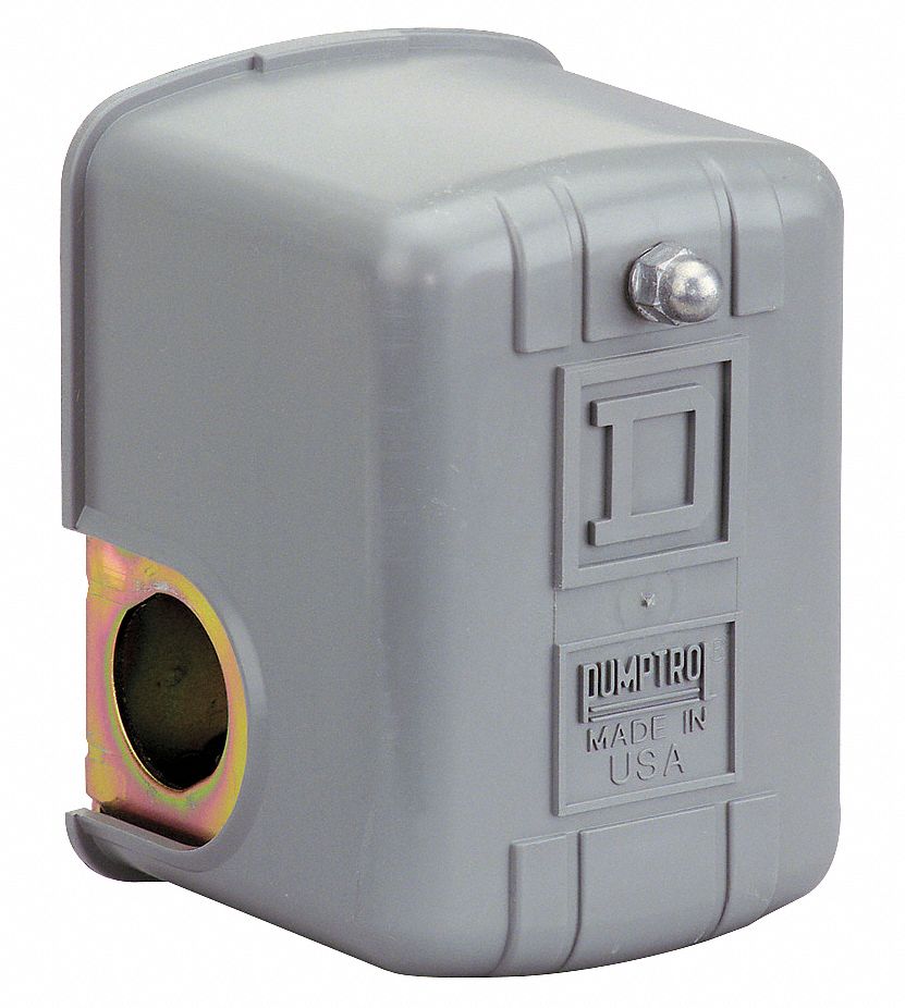 WATER PUMP SWITCH, DIAPHRAGM ACTUATOR, STANDARD, 1/4" NPSF THREAD, 60 PSI/80 PSI