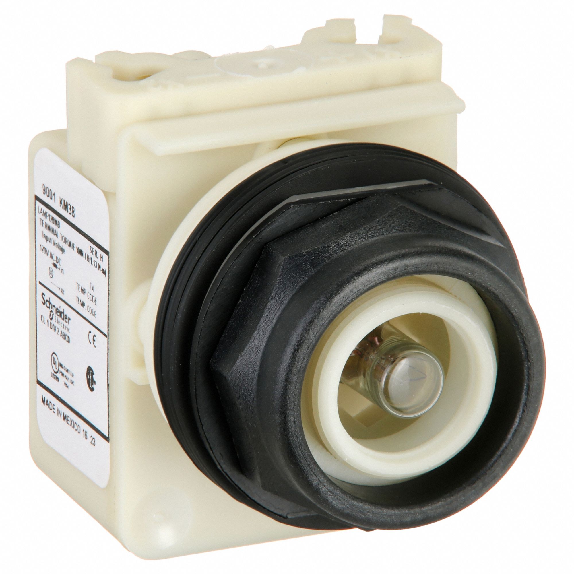 Pilot Light: 30 mm Panel Mounting Size, No Lens Included, Incandescent