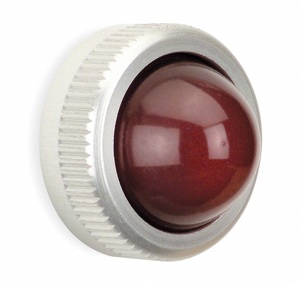 5B464 - Pilot Light Lens 25mm Red Glass