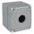 PUSH BUTTON ENCLOSURE, 30 MM, 1 HOLES, ALUMINUM, NEMA 1/12/13/3/4/6