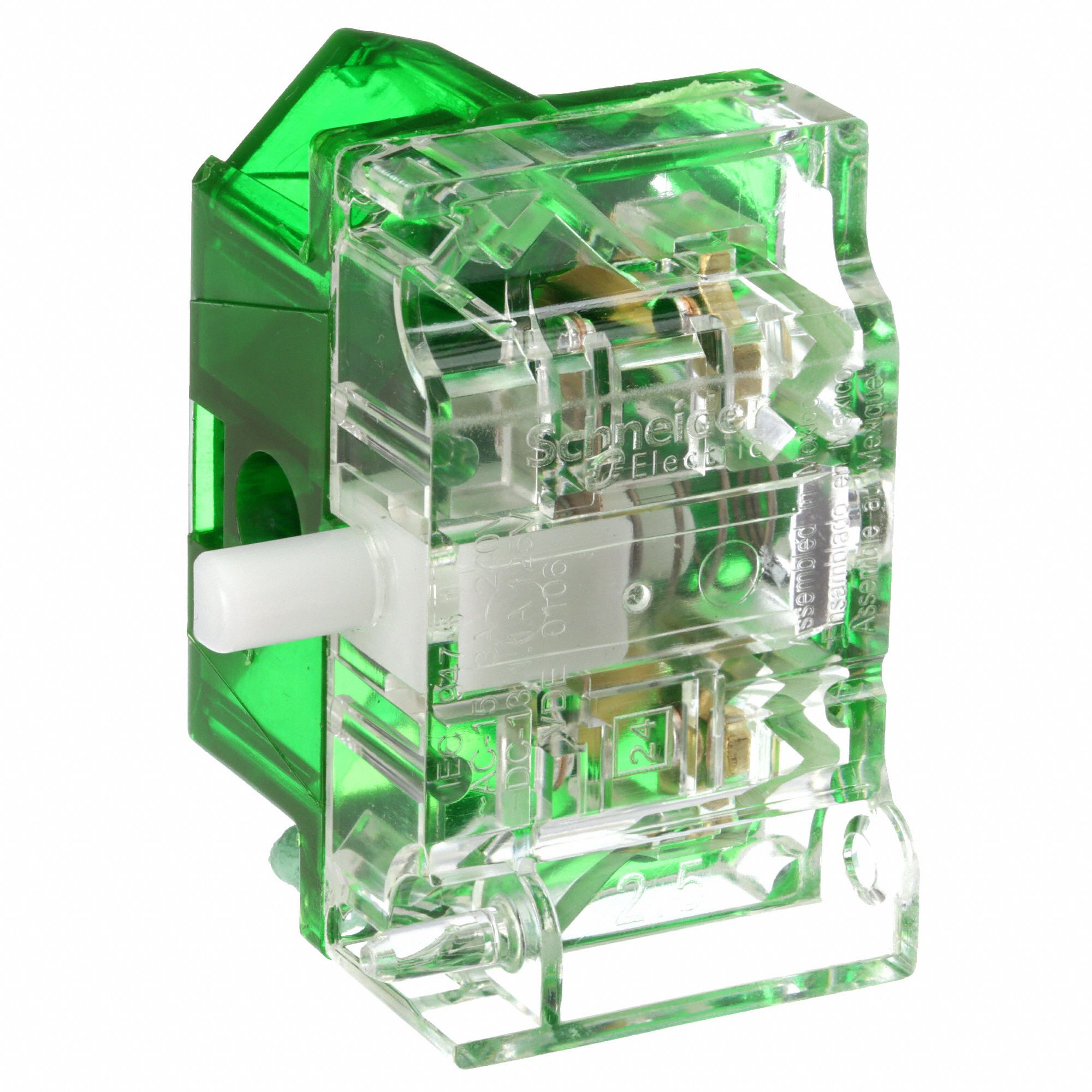 Schneider Electric Contact Block For Industrial Push Buttons - 1NO, 30mm Mount, Spring Return (9001KA2)