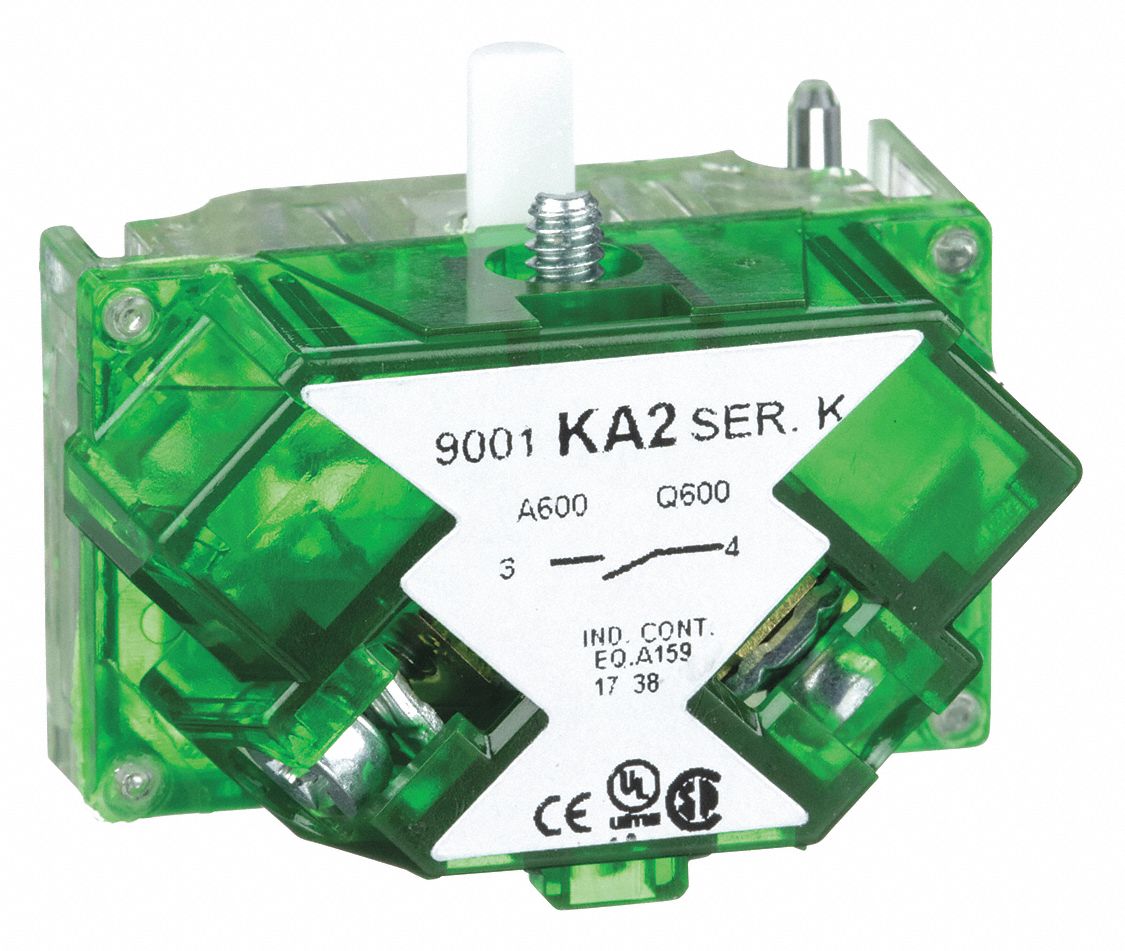 Details about    2 Square D 9001 KA-2 Series G Contact Block 600VAC/DC 
