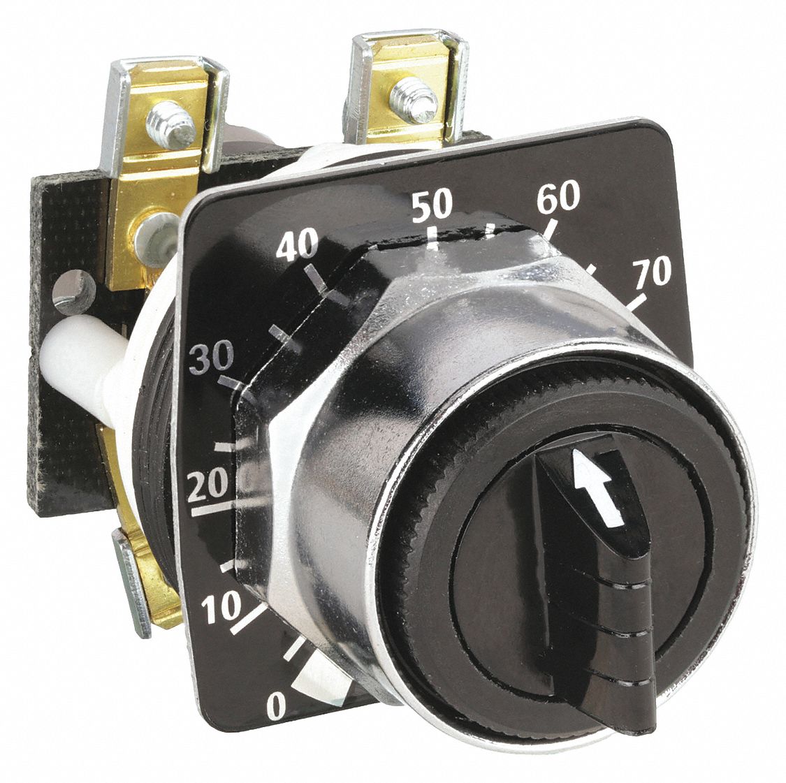 Potentiometer: 30 mm Panel Mounting Size, 5, 000 ohm Max Resist Rating