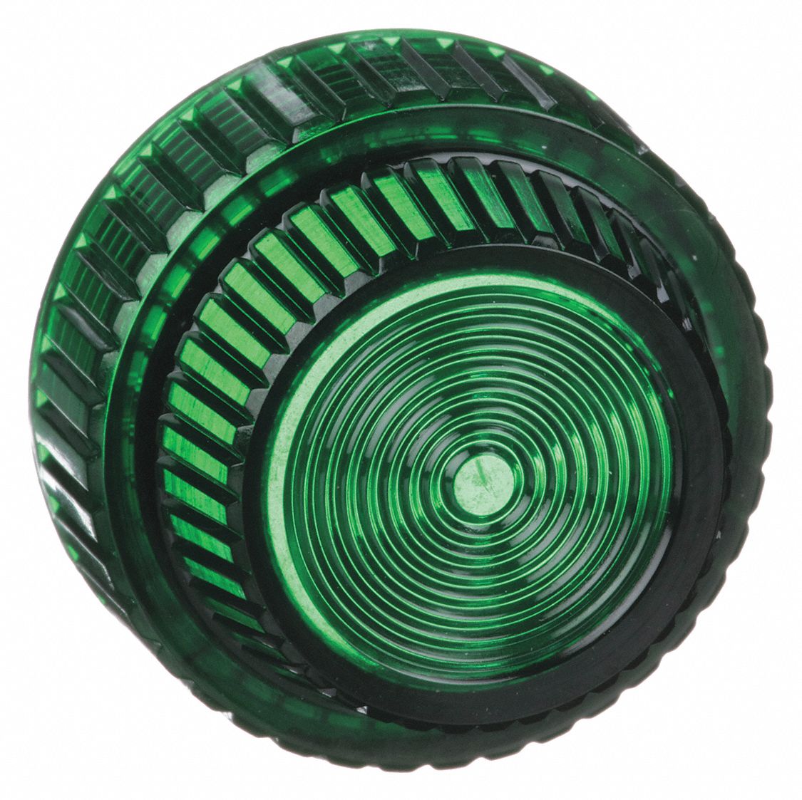Pilot Light Lens 30mm Plastic Green