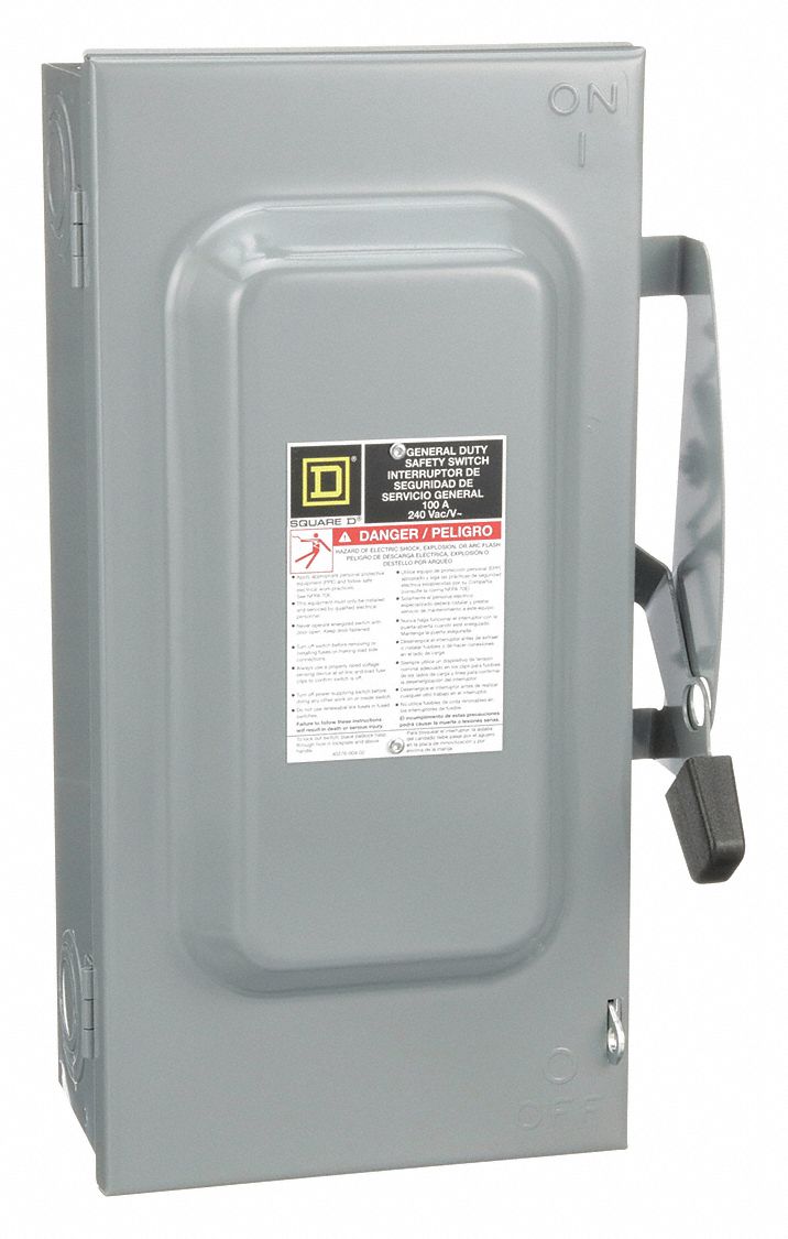 Other Electrical Switches Business Industrial Square D 100a General Duty Safety Switch New In Box D223n Free Shipping
