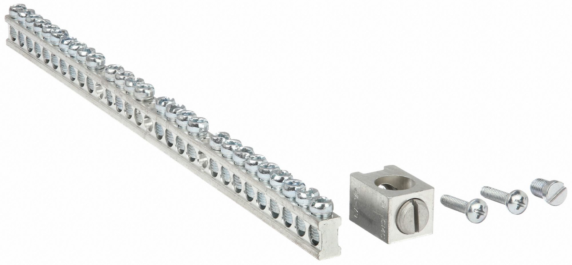 SQUARE D Ground Bar Kit, 600 A Amps, Number of Terminals 27 5B716