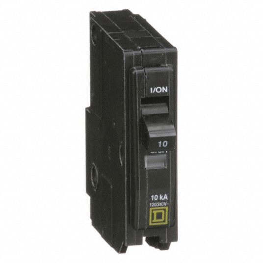 Square D Miniature Circuit Breaker Amps 10 A Circuit Breaker Type Standard Number Of Poles 1 5b720 Qo110 Grainger