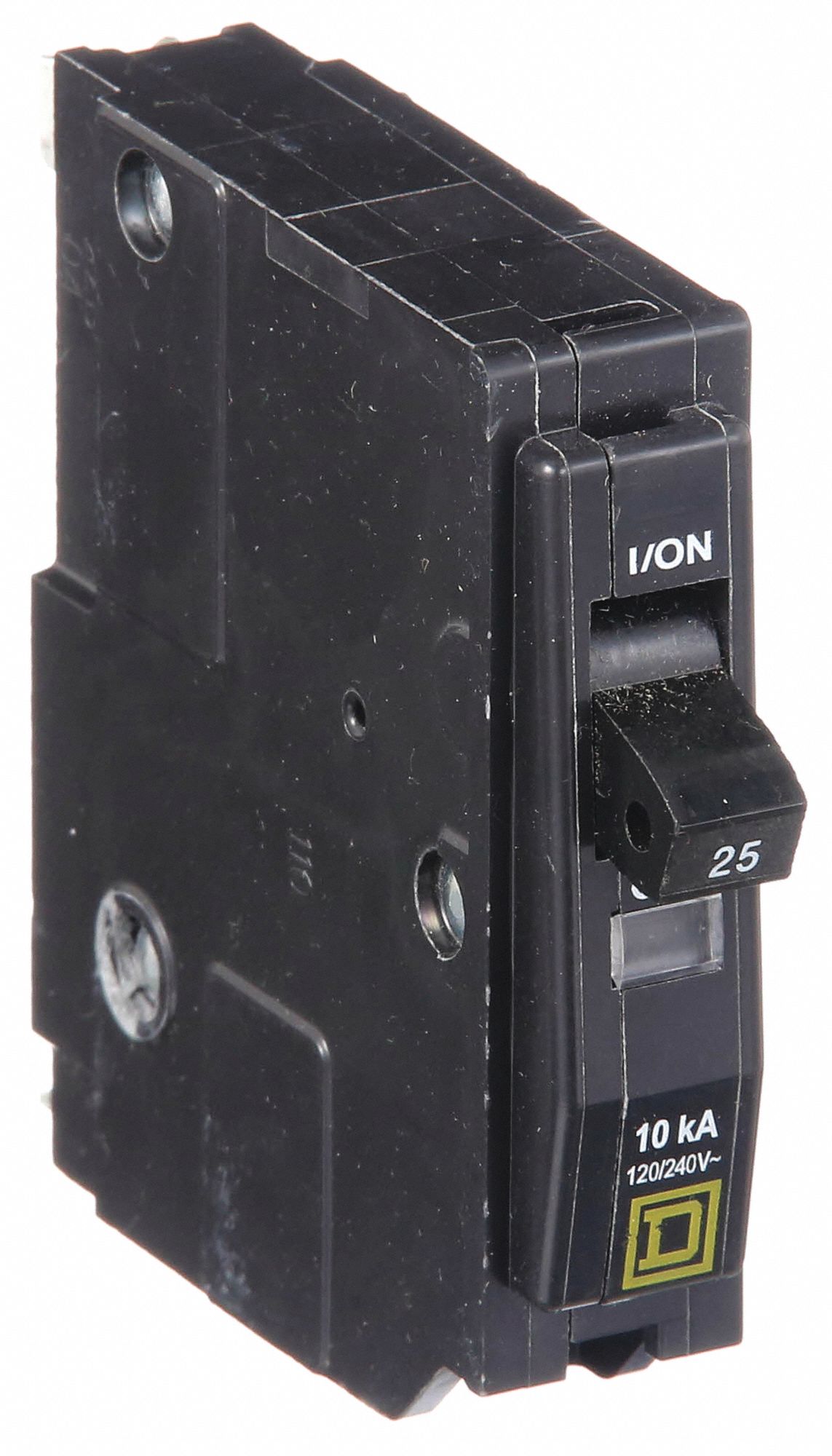 Miniature Circuit Breaker: 25 A, 120/240V AC, Single Phase, 10kA at 120/240V AC, 1 Poles