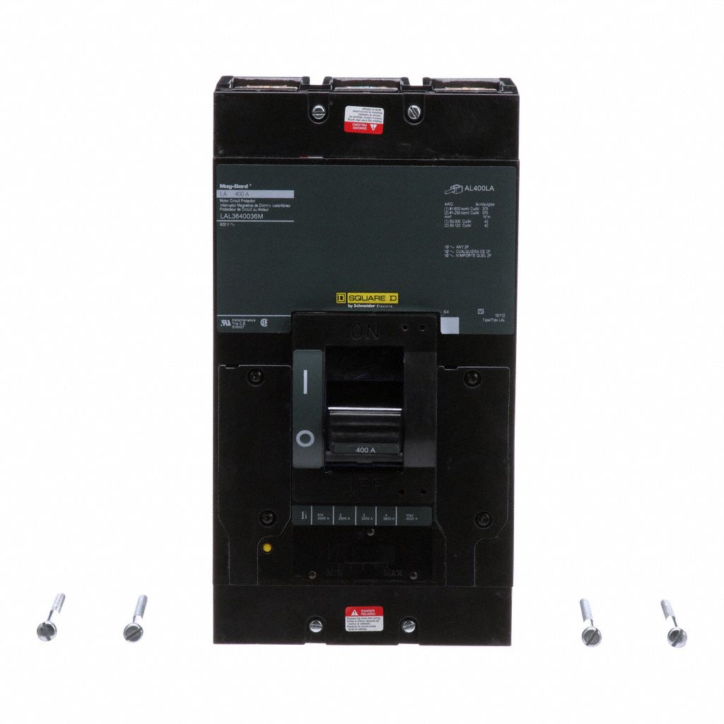 400 A Amps, 42kA at 240V AC, Molded Case Circuit Breaker