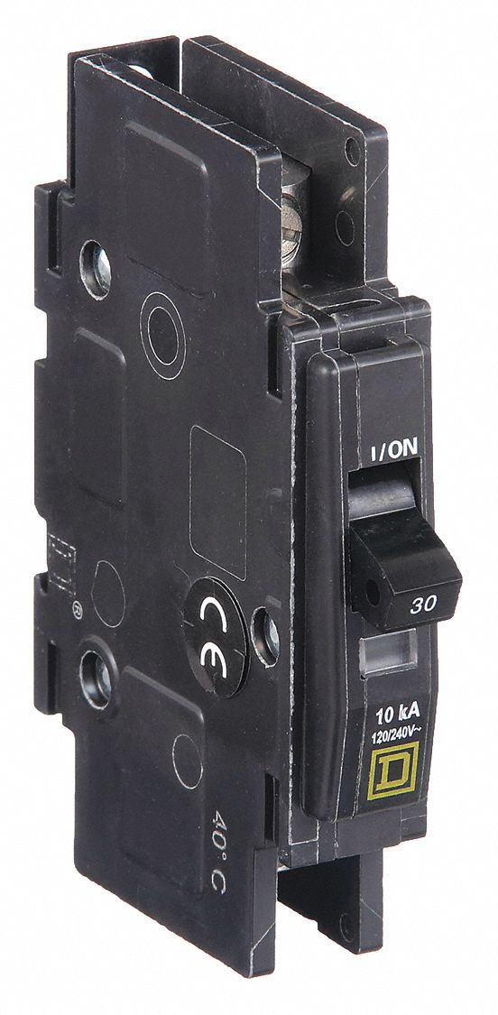 Miniature Circuit Breaker: 30 A, 120/240V AC, Single Phase, 10kA at 120/240V AC, 1 Poles