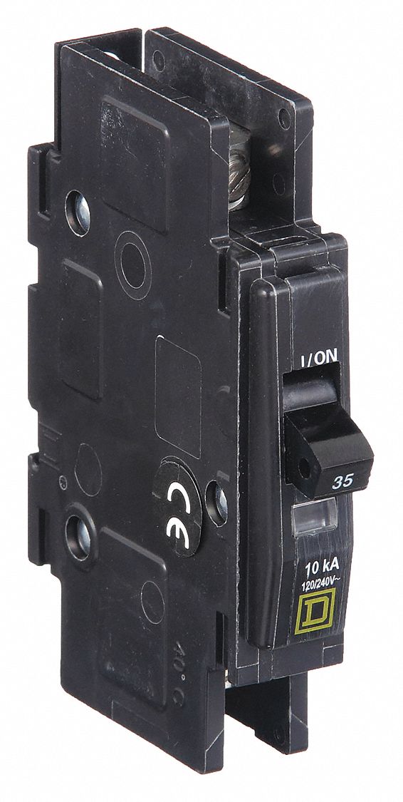 Miniature Circuit Breaker: 35 A, 120/240V AC, Single Phase, 10kA at 120/240V AC, 1 Poles