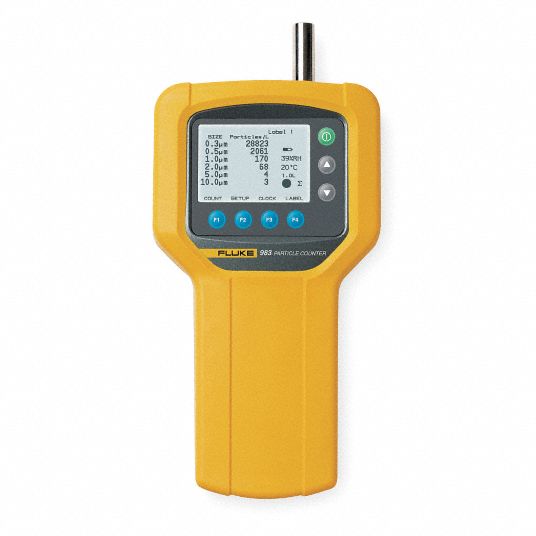 Particle Counter, Particle Size 0.3, 0.5, 1, 2, 5, and 10 Microns, Flow ...