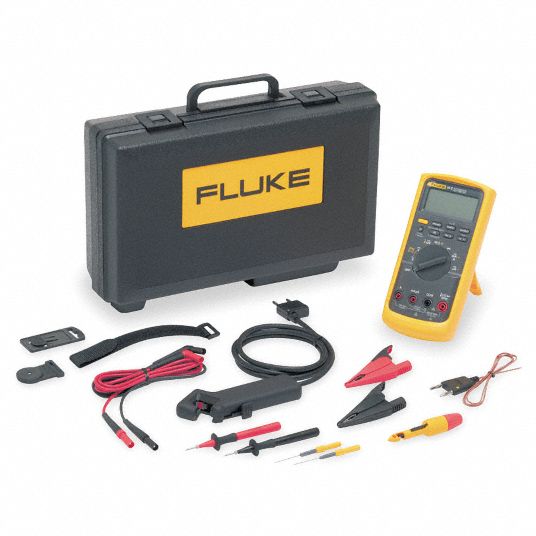 FLUKE Automotive Multimeter Kit LCD Display, Safety Rating CAT III