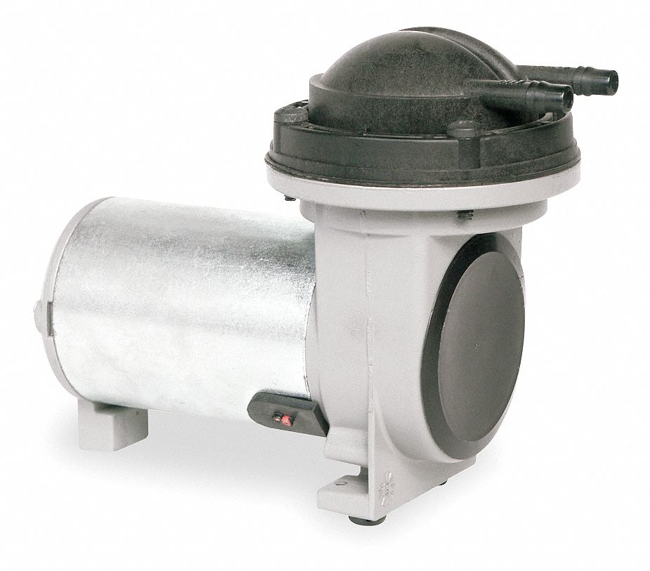 THOMAS 1/32 HP Diaphragm Compressor/Vacuum Pump 5BB72007CDC13 Grainger