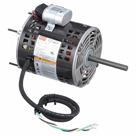 DAYTON, 1 Speed, Open Air-Over, Direct Drive Blower Motor - 5BE52|5BE52 ...