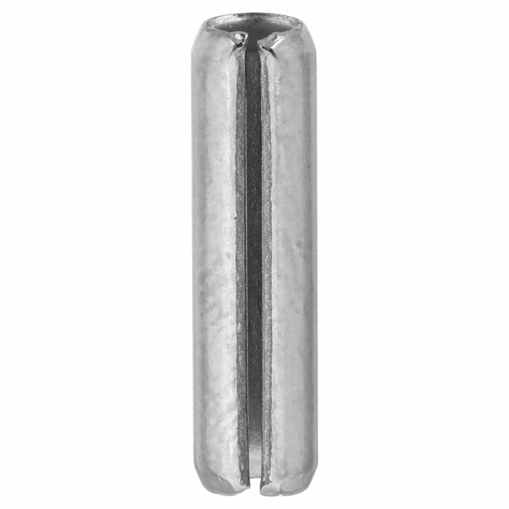 SPRING PIN, ¼ IN DIA, ¾ IN L, SLOTTED, INCH, ¼ IN DIA, ¾ IN SHANK L, 18-8, 50 PK