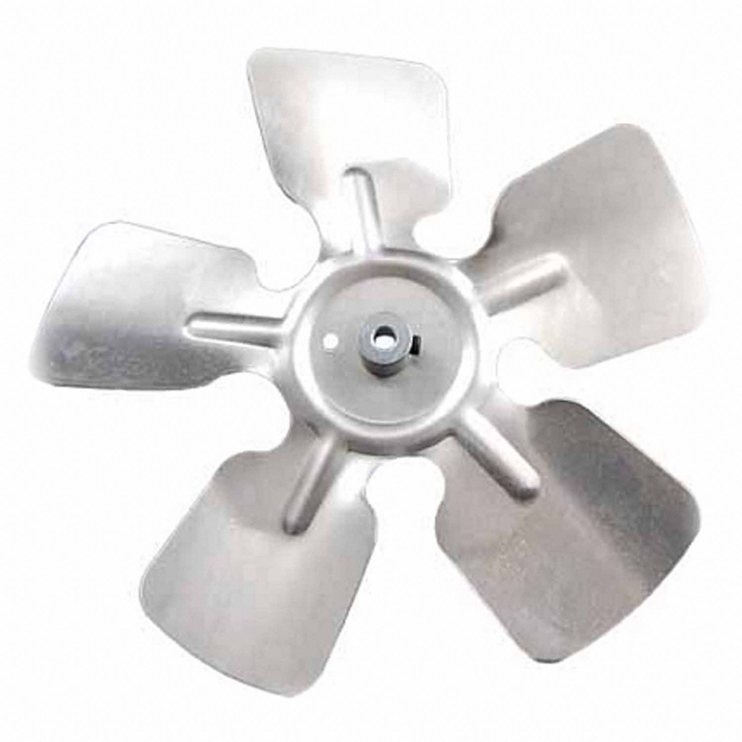 Propeller: Clockwise Facing Discharge, 6 in Propeller Dia. (In.), 5 Blades, Aluminum