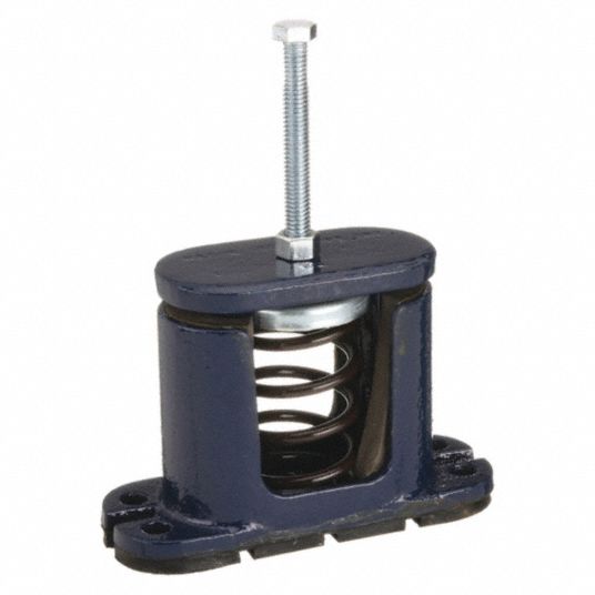 MASON, Spring, 125 lb Capacity, Floor-Mount Vibration Isolator - 5C127 ...