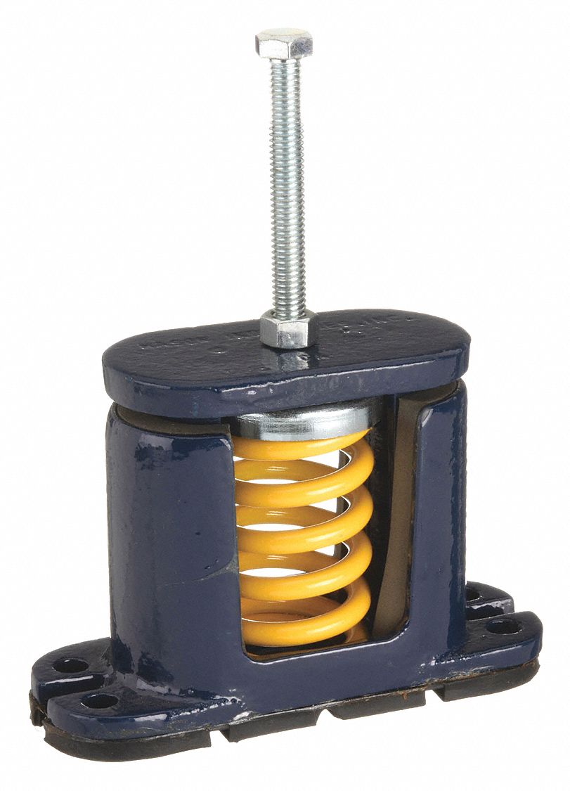 Spring, 230 to 310 lb, Floor Mount Vibration Isolator 5C1295C129