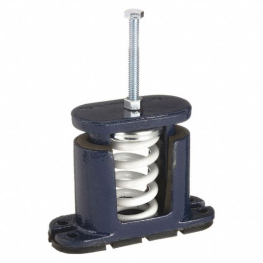 MASON, Spring, 750 lb Capacity, Floor-Mount Vibration Isolator - 5C133 ...