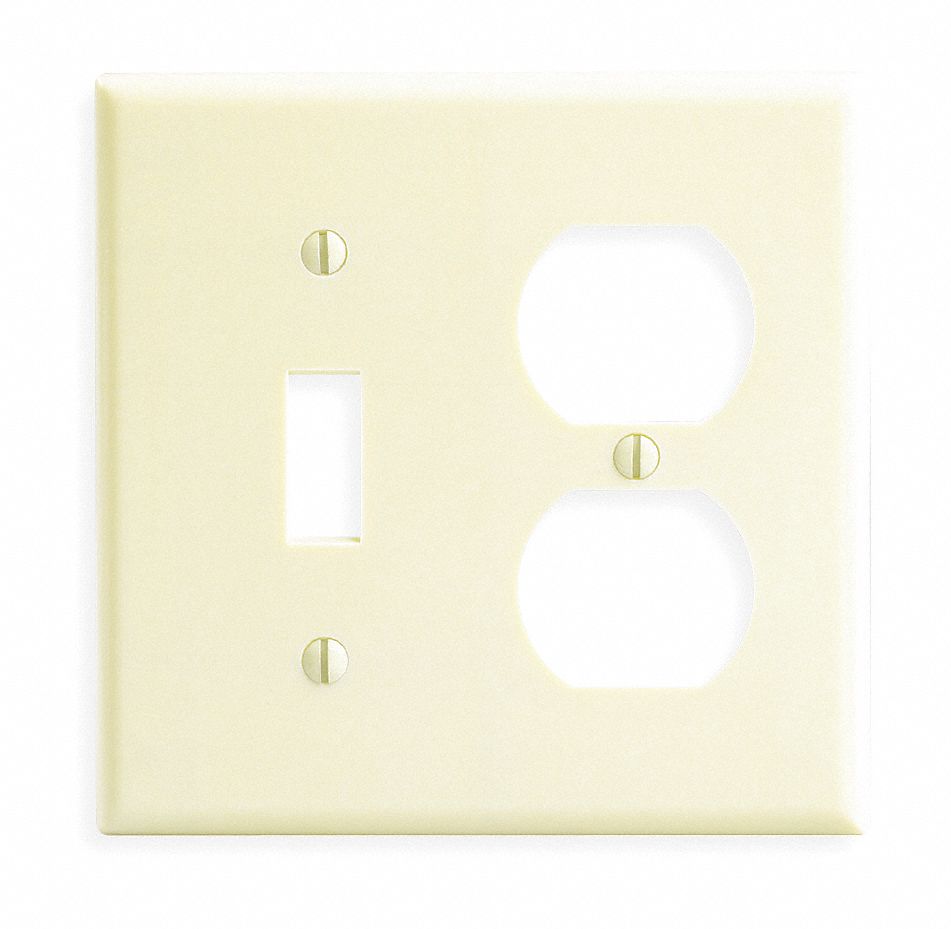 COVER PHENOLIC 1TOG-1DUPLEX IVORY