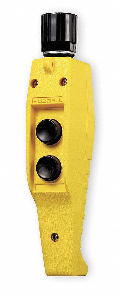 5C317 - Pendant Push Button Station 2NO Yellow